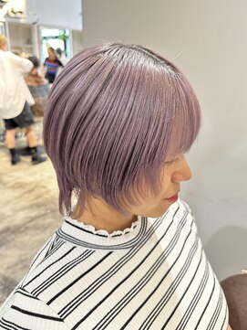 ナルヘアー 越谷(Nalu hair) ウルフヘア/ショートウルフ/ラベンダーカラー