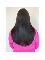 クシュ 所沢東口店(kusyu...) 黒髪/グレーベージュ/レイヤーロング/前髪パーマ/所沢ハイライト