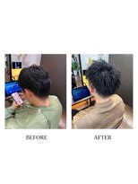 ヘアーメイク クーラ 行橋店(Hair make CURA)&nbsp;似合わせ小顔カットツイストスパイラルパーマツーブロ