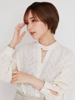 エンタク 新宿(enntaku)&nbsp;マロンベージュ/Aラインボブ/かきあげ/インナーカラー[新宿駅]