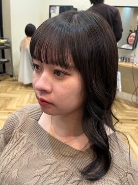 アルター(aL ter) 前髪・顔まわりカット［似合わせカット/レッドブラウン］