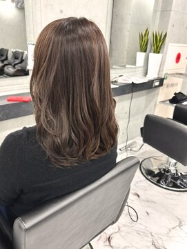 エンディアリング 東銀座(Endearing) 銀座/東銀座/切りっぱなしボブ/エアリーロング/ブラウン