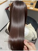 laia髪質改善 x レッドブラウン【髪質改善laia吉祥寺美容室】
