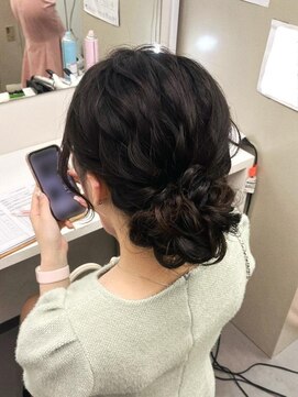 クランルシェ(clan luce) アップスタイル / 心斎橋ヘアセット