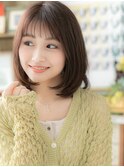 ★シースルーバング大人美人耳掛けヘルシースタイル20代30代★10