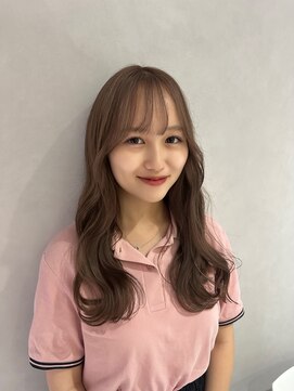 リアン バイ キートス(Lien by kiitos) ミルクティーベージュ/ハイトーンカラー/ミルクティーカラー