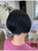 ヘアアトリエ ナイン(hair atelier nine)&nbsp;メルティーカラー/似合わせカット/ウェーブミディアム/福島市