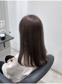 透明感グレージュ