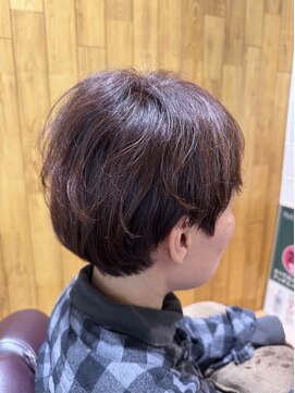 チアー ヘアリラクゼーション(cheer HAIRRELAXATION) kパーマ風マッシュショート