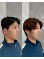 テールバイルシエル(TERRE by Le ciel)&nbsp;アイビーリーグカット/ダウンパーマ/韓国メンズヘア