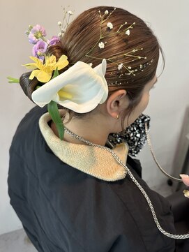 カシェル(cashel) 卒業式ヘアセット