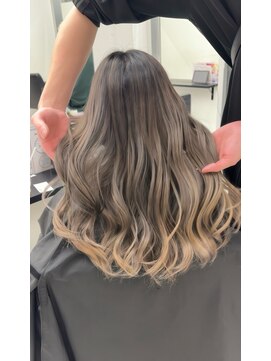 アライブ ハラジュク(ALIVE harajuku) 【】【透明感×上品】極上バレイヤージュ