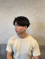 スタッグバーバー 東生駒店(STAG BARBER)&nbsp;波巻きスパイラルmix