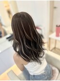 極細ハイライト/大人っぽ/上品かつキレイめ/