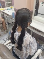 アリエス 渋谷駅西口店(Aries)&nbsp;お花ツインテール