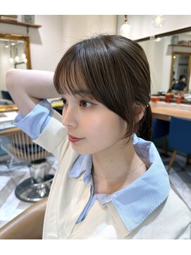 ロンドアベニール 北千住(Lond avenir) くびれヘア/顔周り/韓国/レイヤーカット/黒髪/ロング/前髪北千住