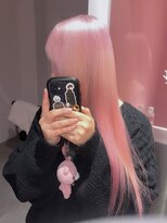 ダズリングディア(Dazzling Deer)&nbsp;ペールピンク/ピンクベージュ/ストレートロング/夏