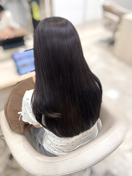 ケンジ 平塚ラスカ店(KENJE) 暗髪にも透明感を《ダークグレージュ》