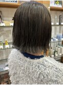 切りっぱなしボブ