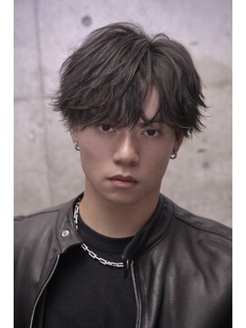 クロムトウキョウ ザ バーバー ネオン 新宿店(CHROM TOKYO the Barber ne/on) メンズショートマッシュ/シャドウパーマ/ニュアンスパーマ