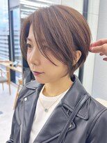 ビューナゴヤ 名駅(VIEW NAGOYA)&nbsp;前髪カタログ/イメチェンスタイル／ウェーブパーマ/こなれミディ