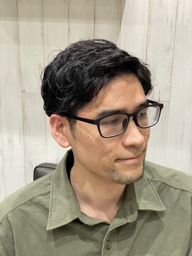 ヨシザワインク プレミアム 横浜 桜木町店(YOSHIZAWA Inc. PREMIUM) くせ毛パーマアップバング