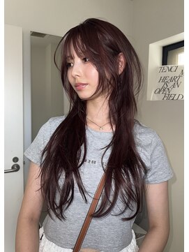 ゾーイダイミョウ(ZOEY daimyo) 暖色カラーにlayer cut