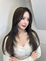 ザシェノンウメダ(THA CHAINON UMEDA) イメチェン/ピンクベージュ/アンブレラカラー/前髪/心斎橋