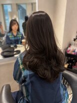 ユーフォリア 池袋東口駅前店(Euphoria)&nbsp;バタフライレイヤー×コテ巻き風パーマ/コテなしでひし形に◎