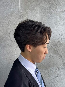 ニアウ 高崎店(Niau) MEN’S HAIR/サーフカール/刈り上げセンターパート/群馬高崎
