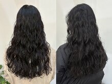 髪がゆれるたび気分が上がる♪毎日が楽しくなるロングパーマをご提案◎