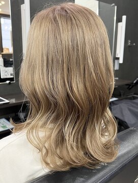 ヘアーサロン リーベ 東久留米店(Hair Salon Liebe) ブリーチハイライト髪質改善ダブルカラーレイヤーカット