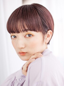 アッシュ 東戸塚店(Ash) チェリーレッド×コンパクトショート