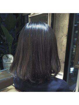 サロンドミルク 原宿(salon de MiLK) 【サロンドミルク原宿】黒髪じゃないブルーグレー