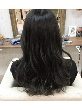 ウィルゴ(VIRGO) 【ブリーチなしアッシュ】ブリーチなしブルーアッシュ☆