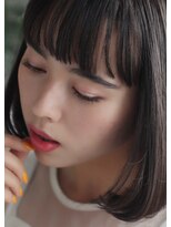 前髪ストレート☆銀座美容室