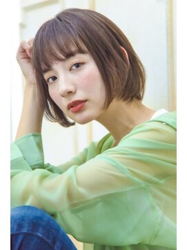 ミンクス ギンザ セントラル(MINX ginza central) 大人可愛い 愛され小顔ボブ