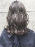 ブリーチなしでできるグレージュカラー 【くびれヘア 】