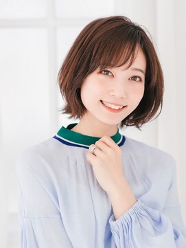 リリアン バイ リトル(Lilian by little) 軽やかさのあるふんわりボブ