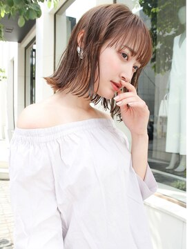 アフロート ギンザ(AFLOAT GINZA) 【白川style】20代30代40代小顔カット大人かわいい外ハネボブ