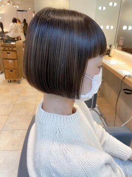 バブ バイネオリーブ(Bab by neolive) 白髪ぼかしハイライト☆5歳若見えおしゃれボブ