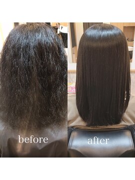 リアン 四条大宮店(Lien) 『髪質改善』ストレートエステ(縮毛矯正)(リタッチ可)