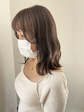 ヘアー ミッション 心斎橋店(hair Mission) グレージュ/ケアブリーチ