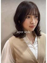 ヘアアンドメイク 心座(hair&make) くびれレイヤー