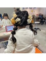 ドット ヘアー(dot.hair) 七五三のヘアセット