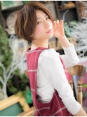 キレイめカジュアル前下がりセンターパートc5北浦和20代30代40代