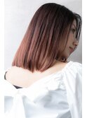 バイカラーうる艶髪逆グラデーションカラー312Z上尾10代20代30代