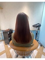 ロンド ストラーダ 心斎橋(Lond strada)&nbsp;イメチェンチェリーブラウンフェミニンロング