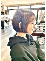 ヘアスペース クレール(hair space clair)&nbsp;【clair 清水恭平】20代30代40代　大人ナチュラル　横顔美人