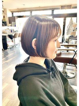 ヘアスペース クレール(hair space clair) 【clair 清水恭平】20代30代40代 大人ナチュラル 横顔美人